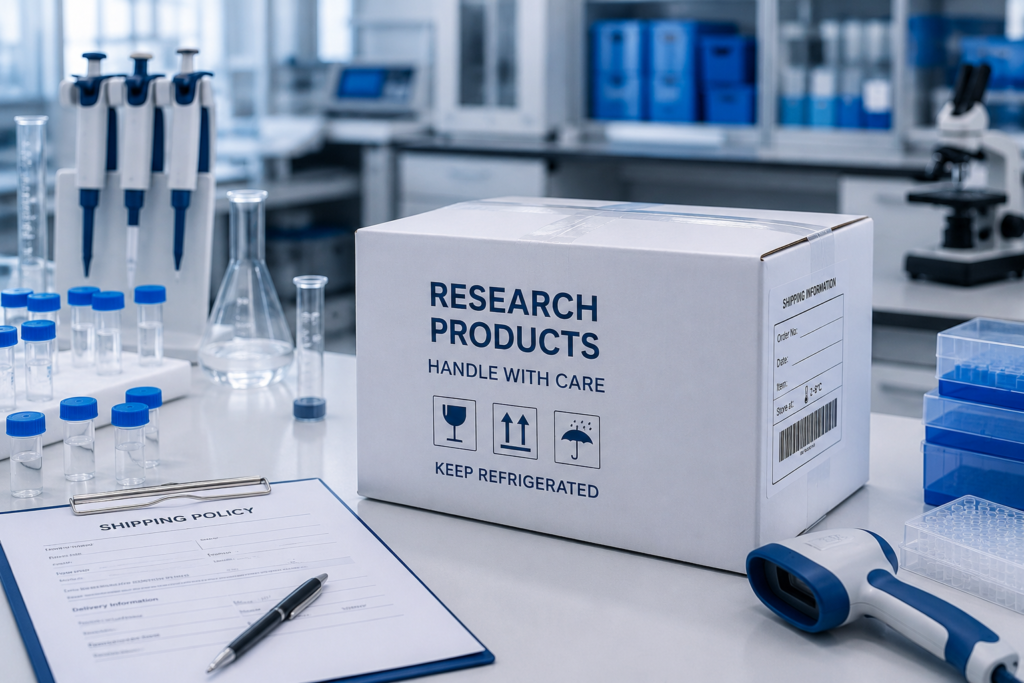 Shipping Policy for laboratory research products