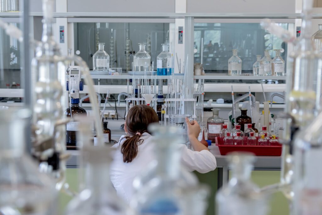 Research peptides molecular structure and peptide chemistry