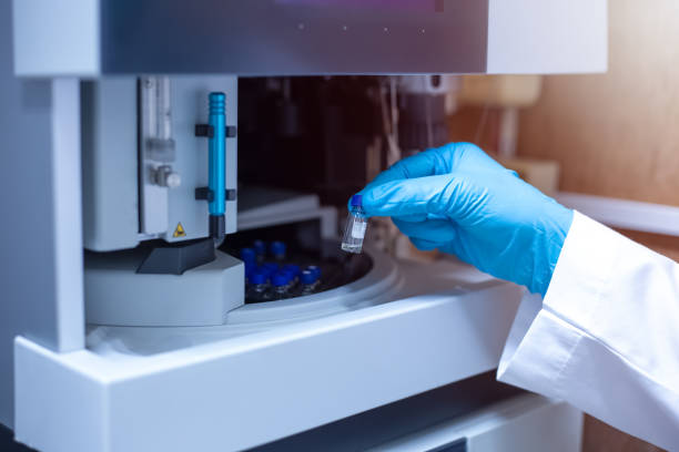 High performance liquid chromatography peptide purity testing