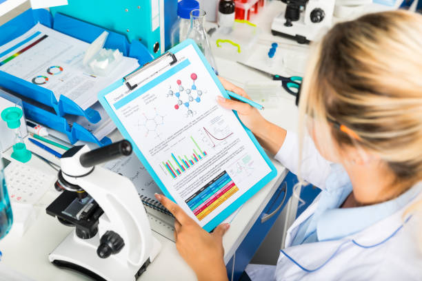 Peptide purity testing laboratory records and documentation